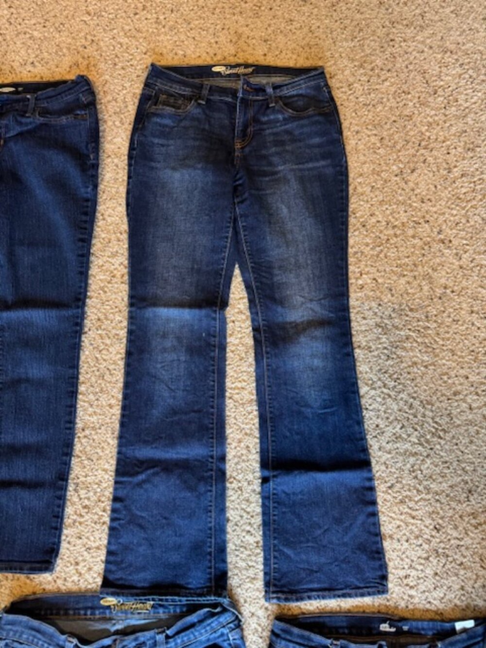 Old Navy Women's Blue Jeans Size 4 Mid-Rise Lot of (5) - Picture 14 of 16